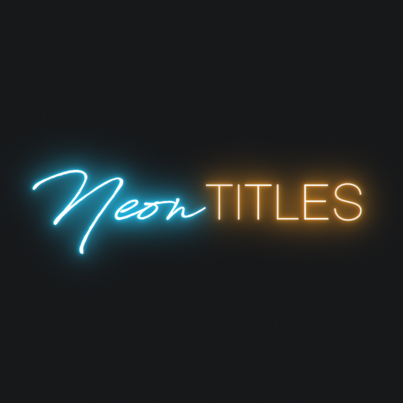 Neon Titles