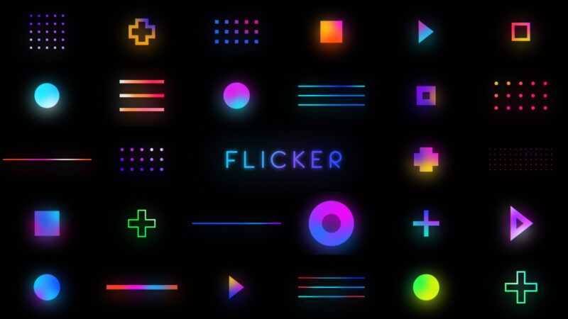 Flicker Shapes