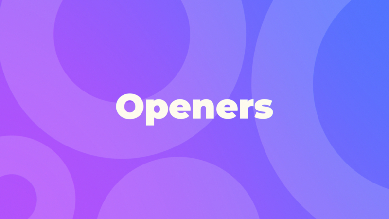 Minimal Openers
